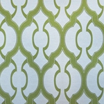 Haute House Fabric - Mila Apple - Geometric Upholstery Fabric