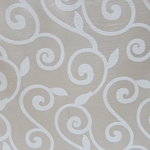 Haute House Fabric - Rene Ivory - Contemporary Fabric