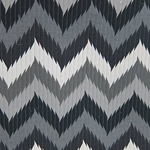 Haute House Fabric -Maison 2 Black - Chevron Fabric #3162