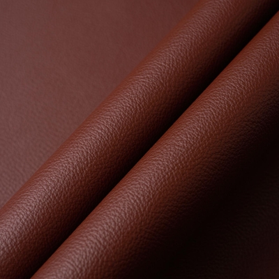 Haute House Fabric - Monument Mahogany - Leather Upholstery Fabric #5494