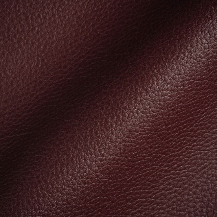 Haute House Fabric - Tut Merlot - Leather Upholstery Fabric #3422