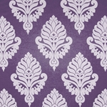 Haute House Fabric - Shelby Lilac - Damask Fabric #2921