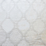 Haute House Fabric - Hour Glass Ivory - Contemporary Fabric #3101