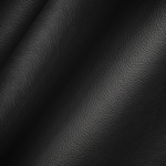 Haute House Fabric - Elegancia Black - Leather Upholstery Fabric #3203
