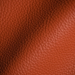 Haute House Fabric - Tut Paprika - Leather Upholstery Fabric #3423