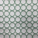 Haute House Fabric - Cirque Apple - Circle Linen Like #3877