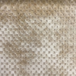 Haute House Fabric - Cavalli Beige - Check/Plaid Velvet #3885
