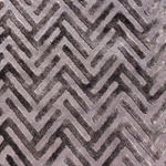 Haute House Fabric - Devious Charcoal - Chevron Velvet #3918