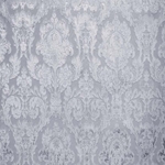 Haute House Fabric - Fiora Silver - Damask Velvet #4211