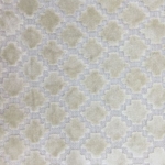 Haute House Fabric - Arcade Ivory - Velvet Geometric Fabric #4359