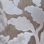 Haute House Fabric - Davis Silver - Velvet Upholstery Fabric #4377