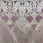 Haute House Fabric - Capilla Amethyst - Damask Velvet #4518