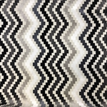 Haute House Fabric - Iggy Gray - Chevron Velvet #4541