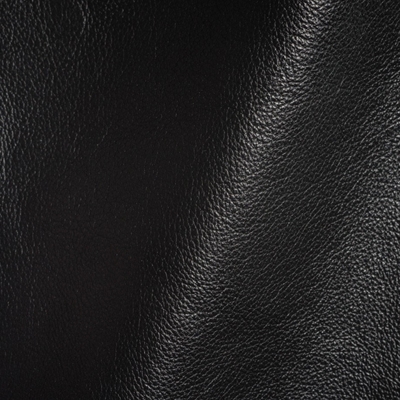 Haute House Fabric - Karina Black - Leather Upholstery Fabric #4818