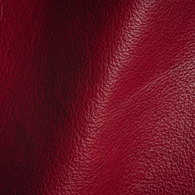 Haute House Fabric - Karina Pomegranate - Leather Upholstery Fabric #4827