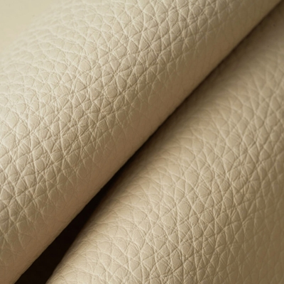 Haute House Fabric - Waverly Ivory - Leather Upholstery Fabric #5020