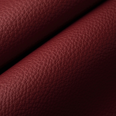 Haute House Fabric - Waverly Maroon - Leather Upholstery Fabric #5032
