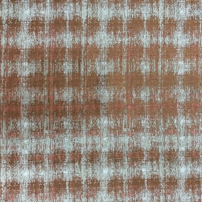 Haute House Fabric - Janet Terracotta - Chenille Fabric #5123