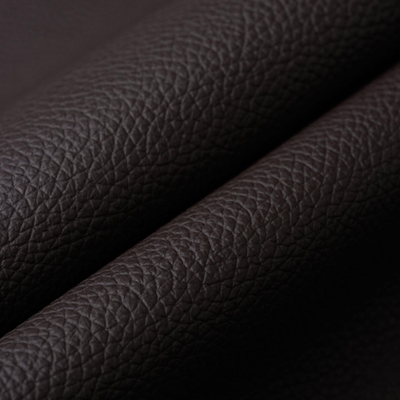 Haute House Fabric - Prestige Coffee - Leather Upholstery Fabric #5305