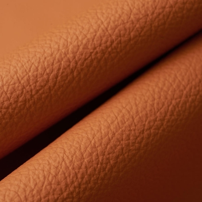Haute House Fabric - Prestige Pumpkin - Leather Upholstery Fabric #5334