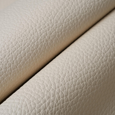 Haute House Fabric - Galaxy Ecru - Leather Upholstery Fabric #5628