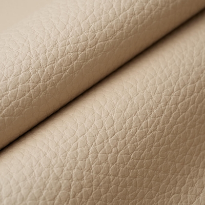 Haute House Fabric - Galaxy Cream - Leather Upholstery Fabric #5648