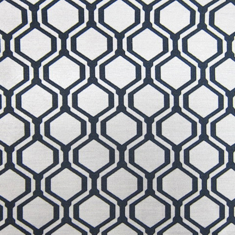 Haute House Fabric - Honeycomb Black - Woven #2834