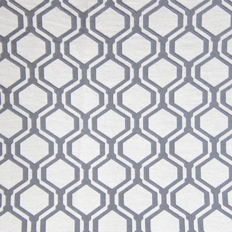 Haute House Fabric - Honeycomb Grey - Woven #2838