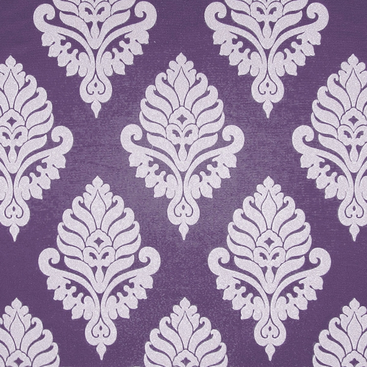 Haute House Fabric - Shelby Lilac - Damask Fabric #2921