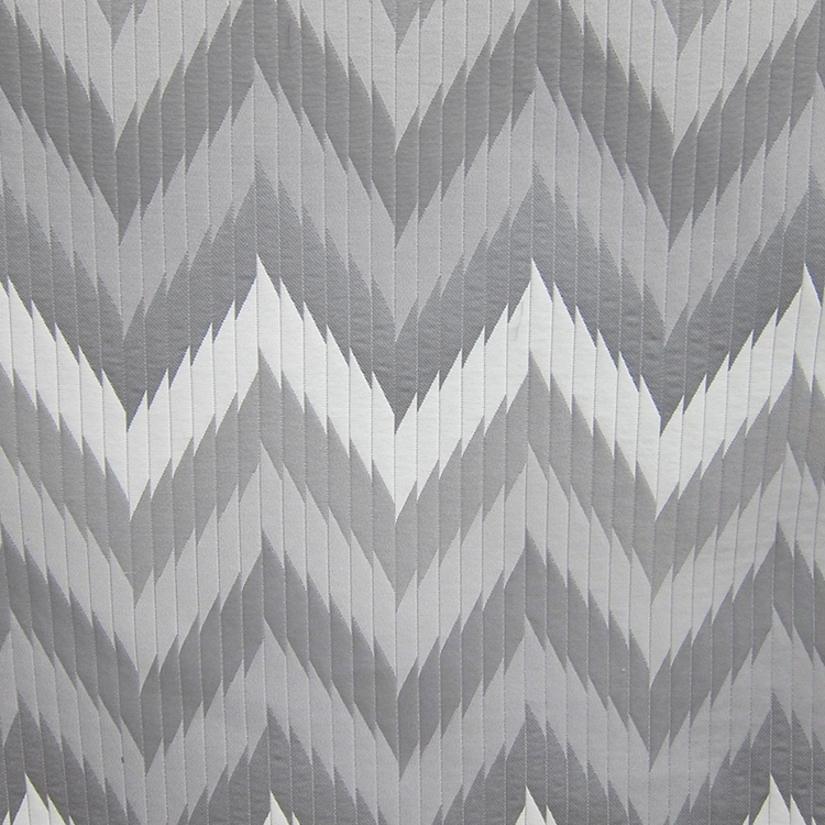 Haute House Fabric -Maison 2 Grey - Chevron Fabric #3164