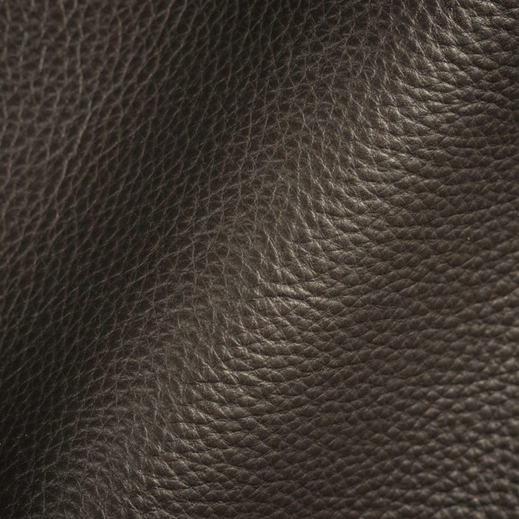 Haute House Fabric - Abalone Dark Brown - Leather Upholstery Fabric #3450