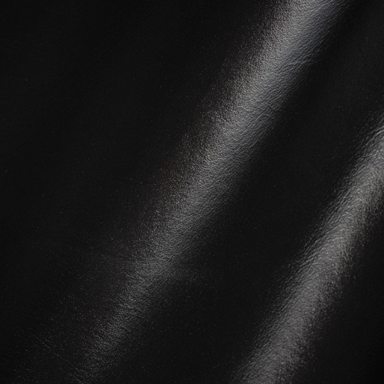 Haute House Fabric - Romantico Black - Leather Upholstery Fabric #3456