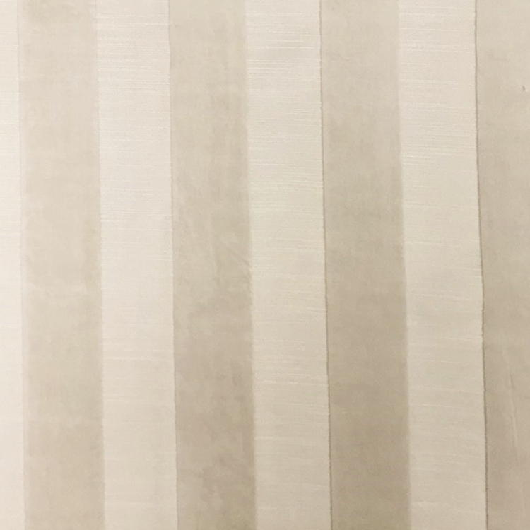 Haute House Fabric - Bande Ivory - Stripe Velvet #3901