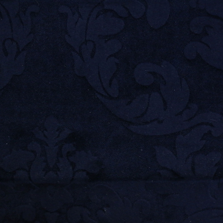 Haute House Fabric - Nattie Midnight - Damask Velvet #4043