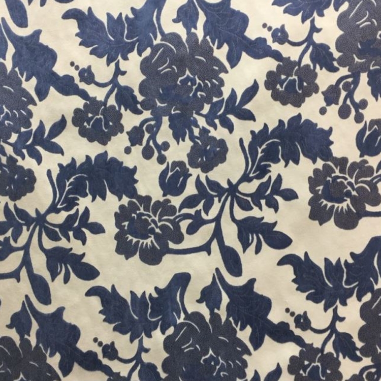 Haute House Fabric - Vidara Blue - Velvet #4355