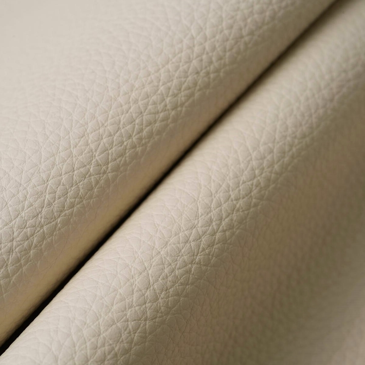 Haute House Fabric - Waverly Magnolia - Leather Upholstery Fabric #5028