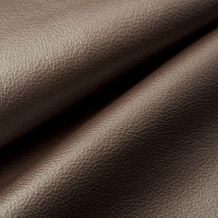 Haute House Fabric - Aura Brandy - Leather Upholstery Fabric #5090