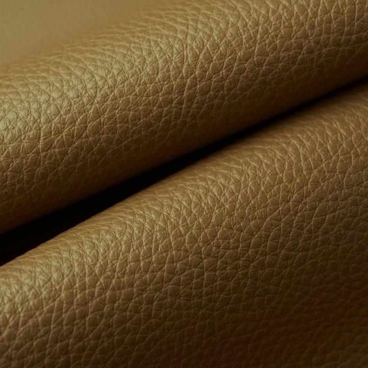 Haute House Fabric - Dapper Nutmeg - Leather Upholstery Fabric #5419